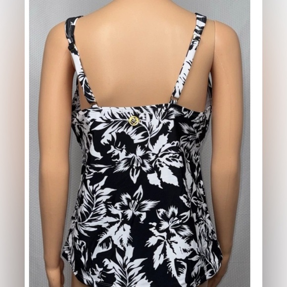 Kathy Ireland Tankini Swim Top - Picture 2 of 10